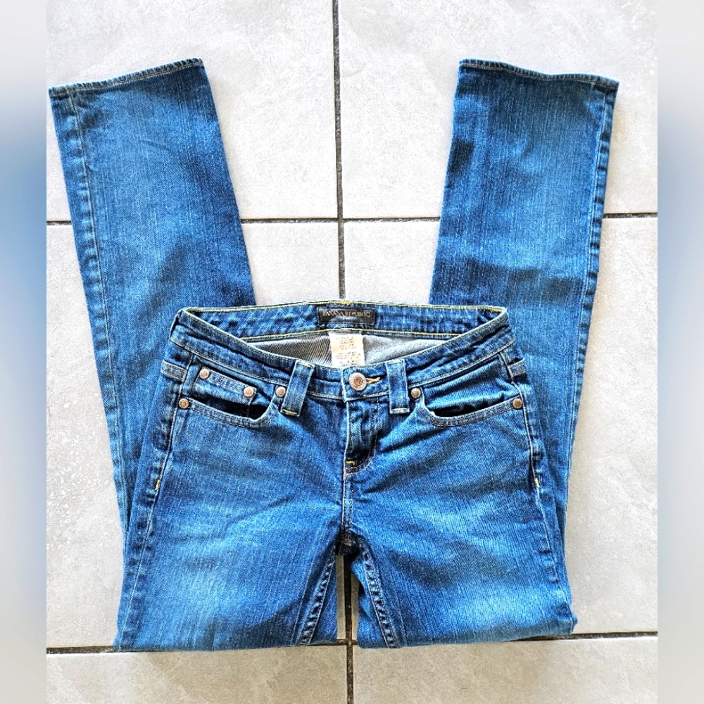 Banana Republic Straight Leg Sz 2